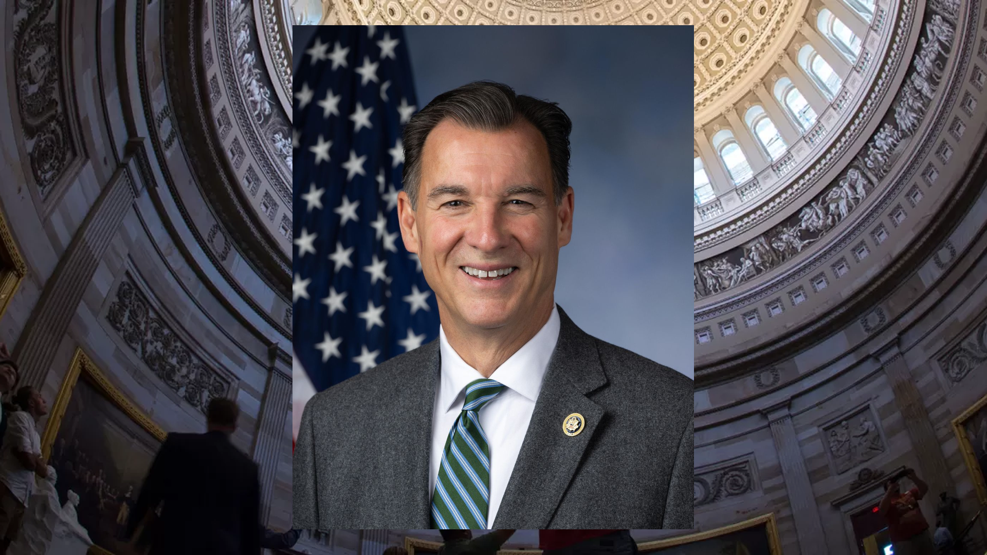Tom Suozzi, Democratic Vice-Chair of Congressional Caucus on India and Indian Americans, in the Capitol.