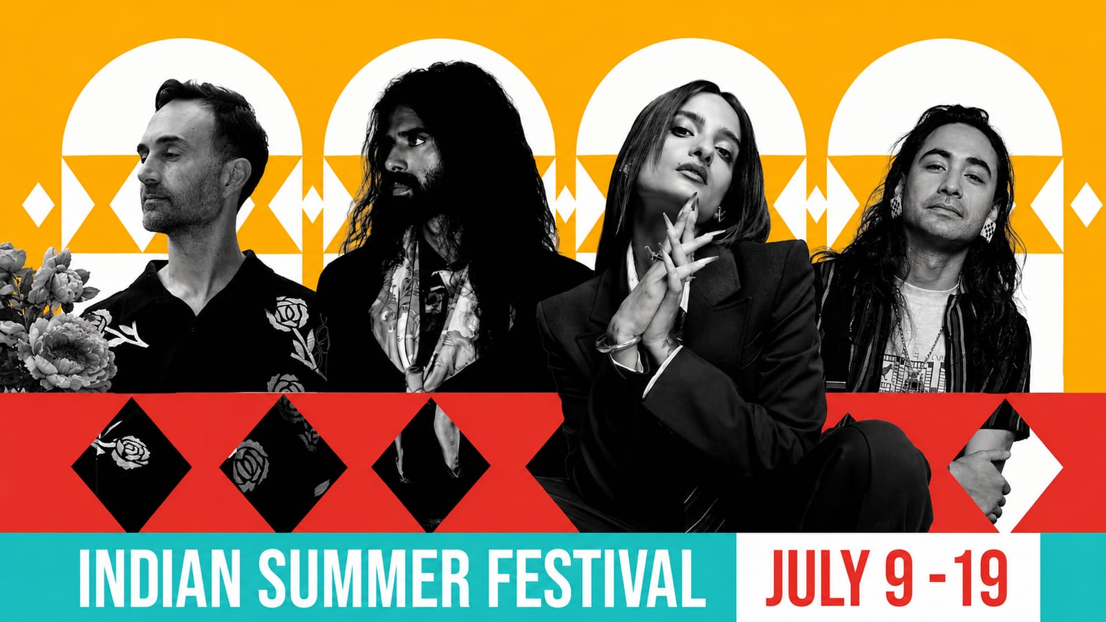Indian Summer Festival Vancouver: Diaspora arts showcase featuring four artists.
