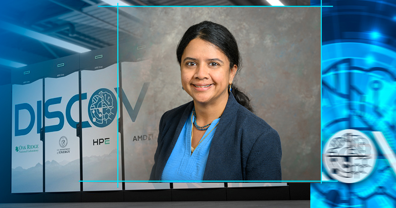 Indian American researcher with Oak Ridge National Laboratory's Frontier supercomputer