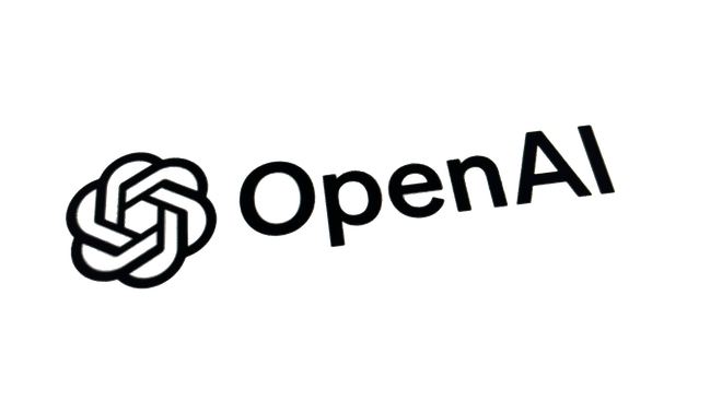 OpenAI logo and company name