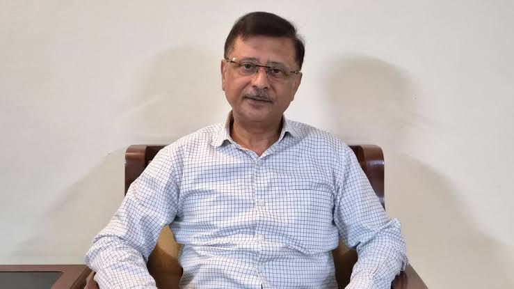 Sanjay Verma, a figure in Canadian politics, seated indoors.
