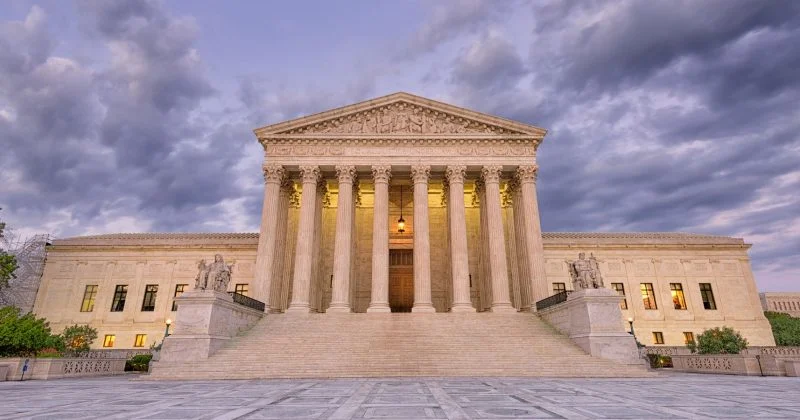 US Supreme Court building, relevant to business court ruling on tariffs.
