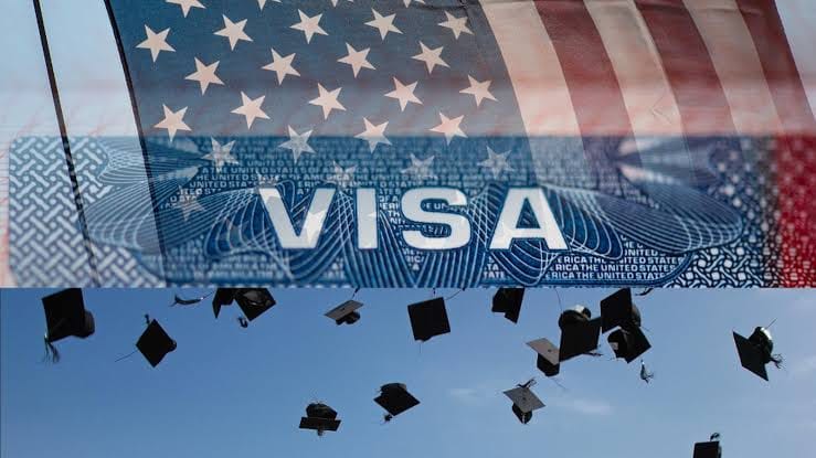 US visa document with American flag, symbolizing immigration.